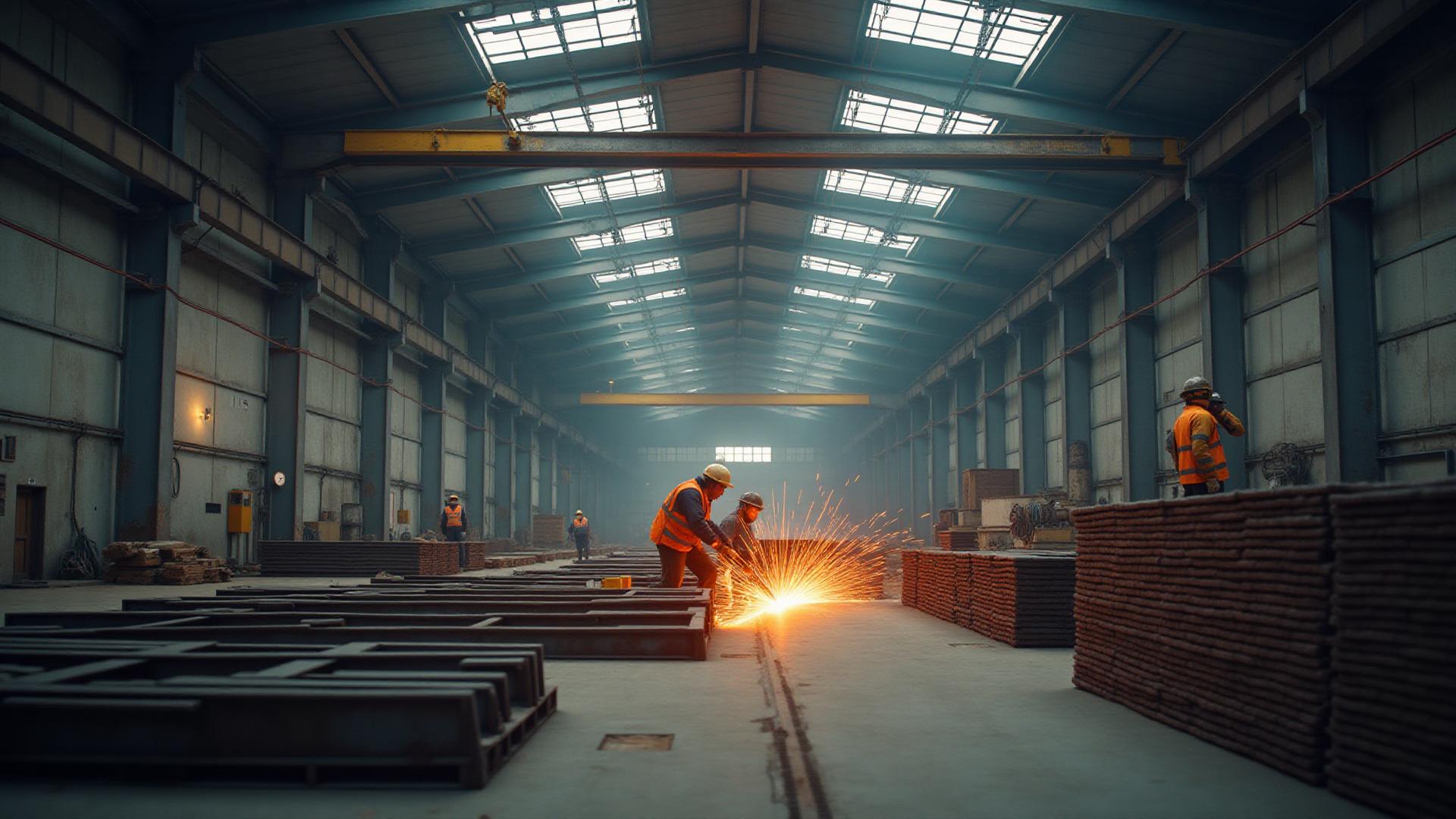 Sutha Fabrications industrial shed structure